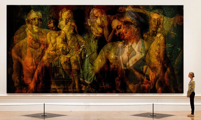 Degeneration  Artwork on exhibit 